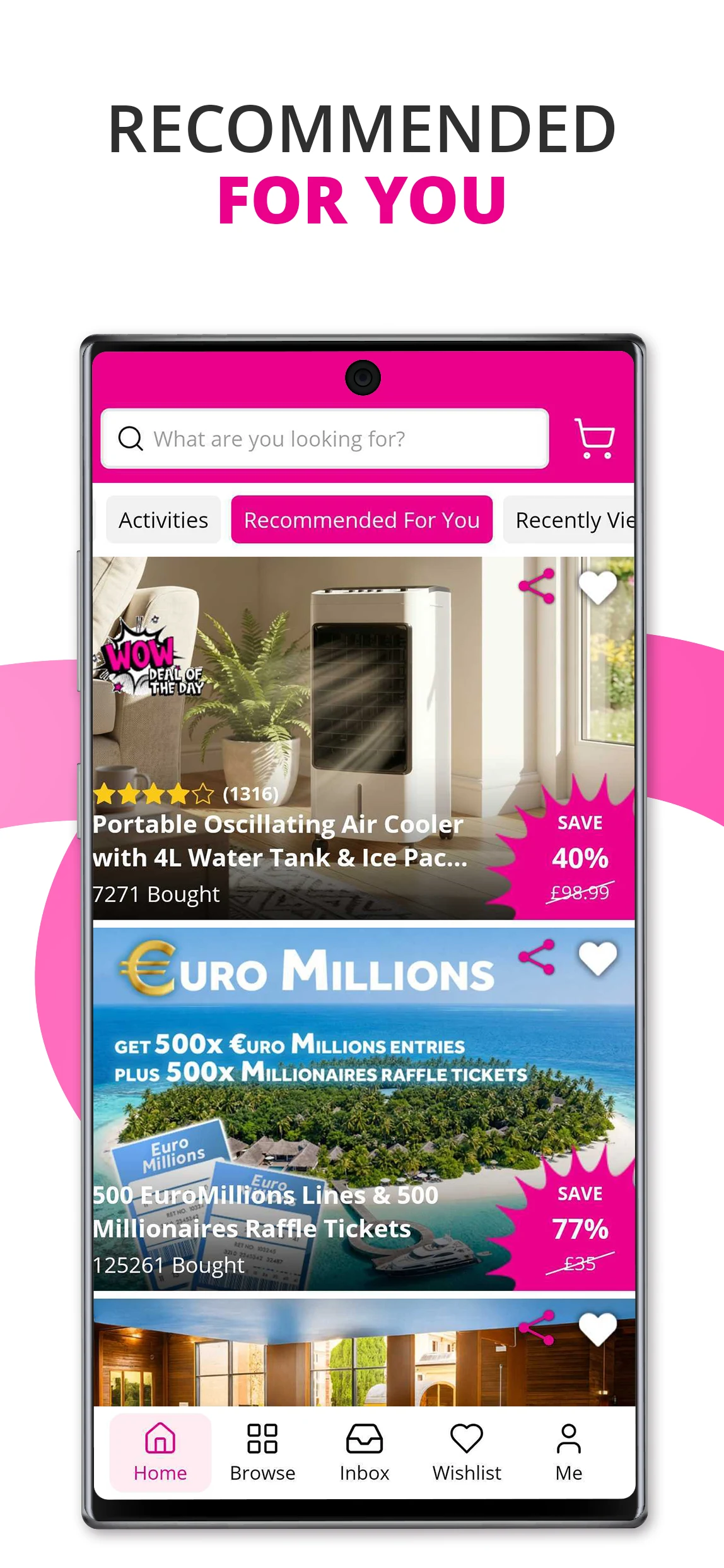 Wowcher: Discounts & eVouchers screenshot